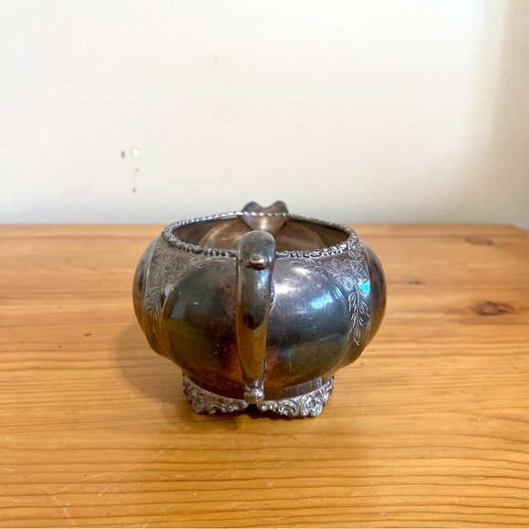 Vintage Silver Creamer Rockford Silver Plate Co. Antique Victorian Classic - Picture 4 of 7